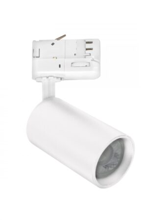 Biały reflektor szynowy GU10 3F ALT