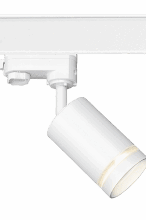 Biały reflektor szyn. GU10 3F Ring