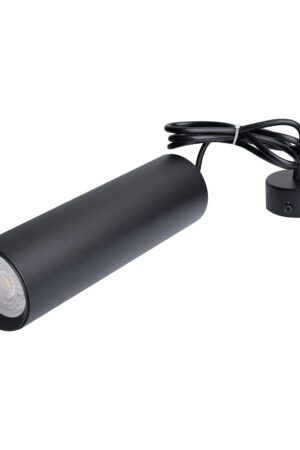 Reflektor GU10 1F ID TUBA 20cm czarny