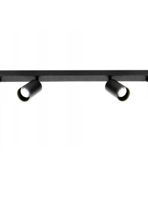 Reflektory na szynie 6 x GU10 czarny