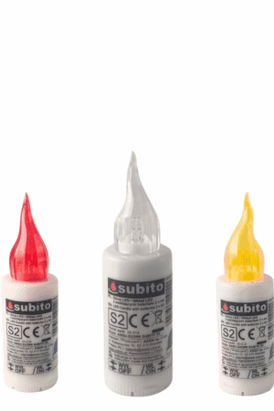 Wkład LED do zniczy 1440h – Biały, Czerwony, Żółty lub Zestaw MIX