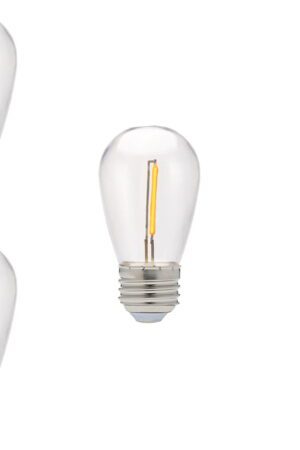 FILAMENT LED E27 1W PLASTIC- 5PAK
