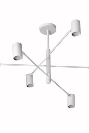 Lampa 6 x spot GU10 DD-40 biała
