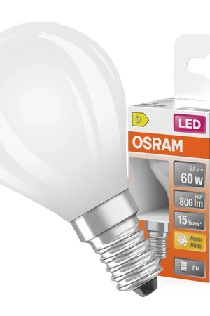 Żarówka LED P45 Kulka E14 5.5W = 60W 806lm 2700K Ciepła 300° Retrofit Filament CLASSIC Osram